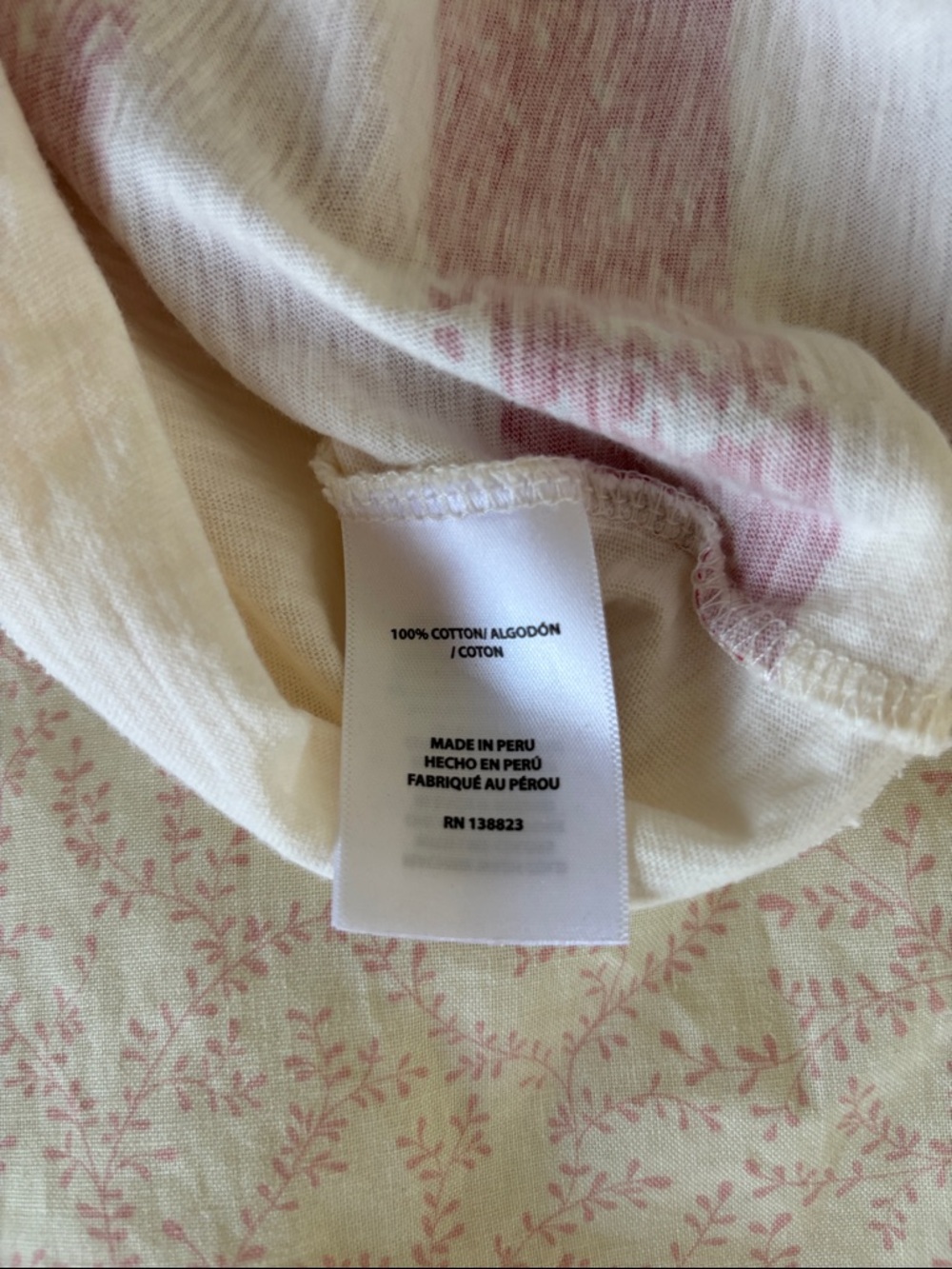 NEW SHYANNE WOMEN'S FLAG COLD SHOULDER TIE-UP TOP - Picture 10 of 10